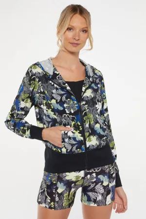 Paige Jacket (Surf The Web Seismic Floral)